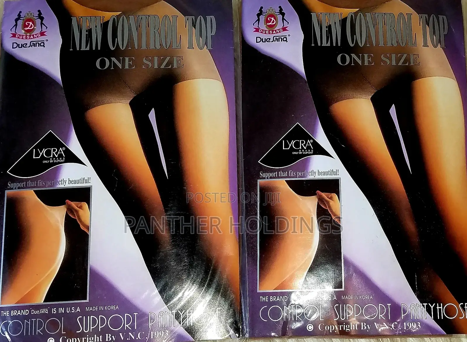 Korea Made Women's Control Top Pantyhose Stretchy Stockings