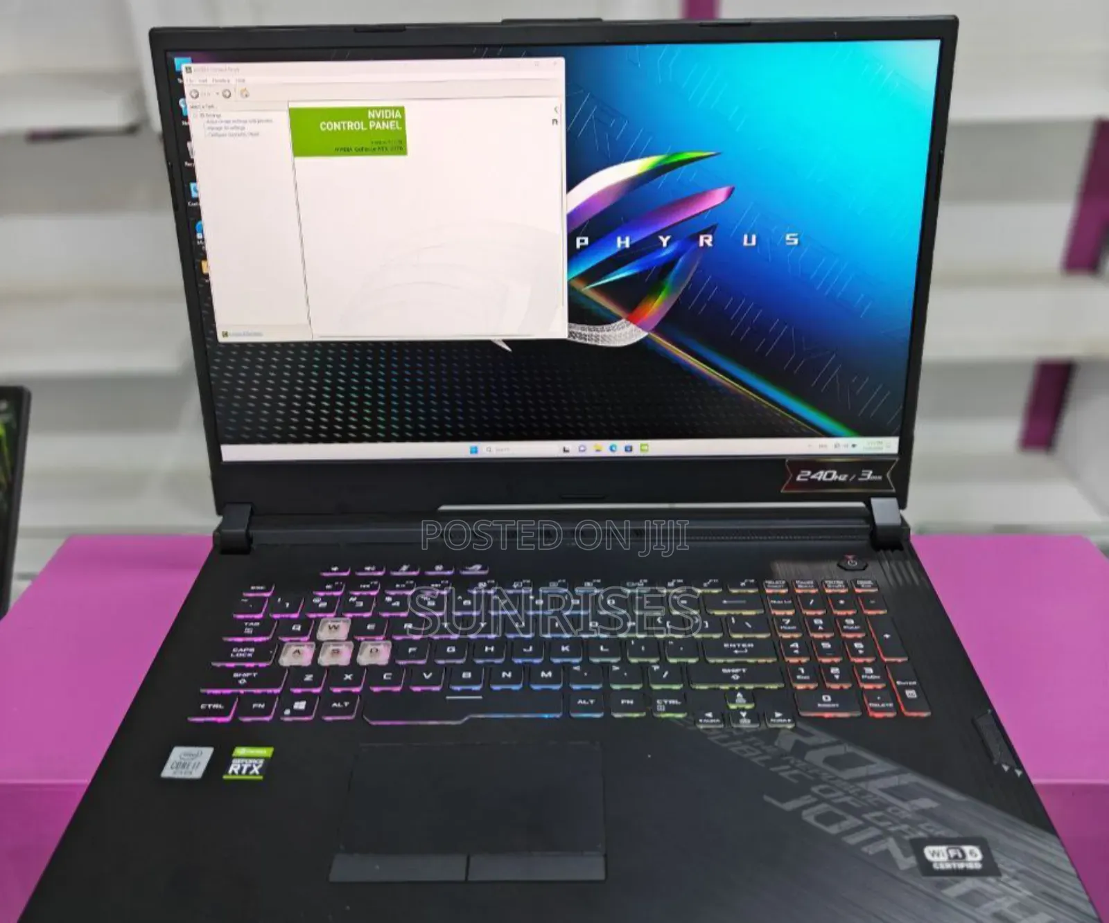 New Laptop Asus ROG Strix G15 16GB Intel Core I7 SSD 512GB