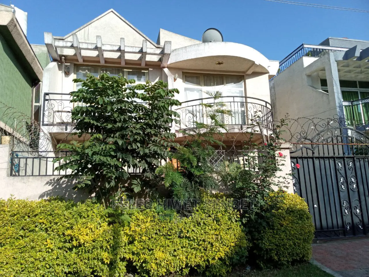 Furnished 4bdrm House in አአ, Bole for rent