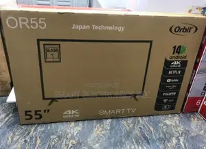 Orbit 55 Inch Tv Double Glass Smart