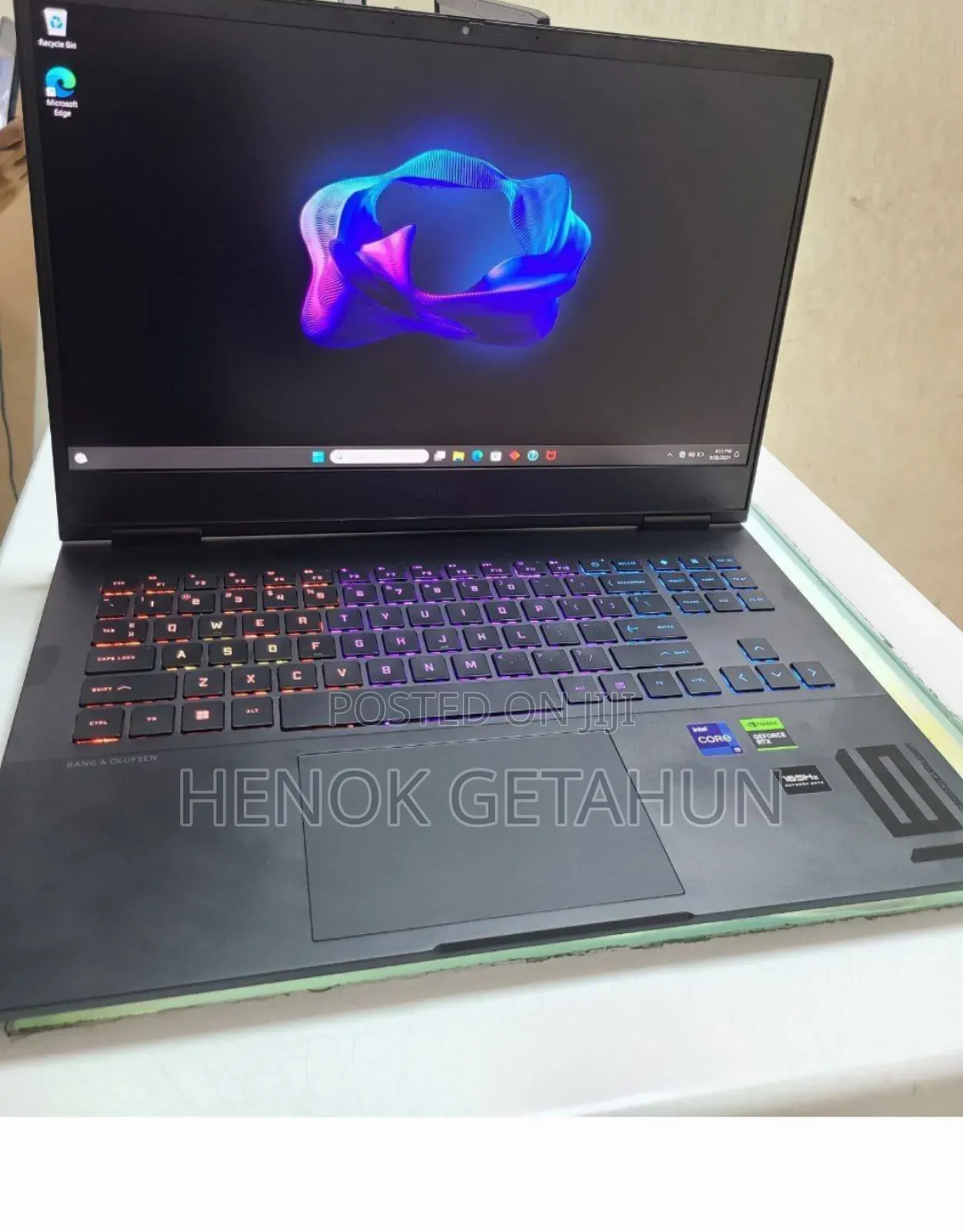 New Laptop HP Omen 16 16GB Intel Core I9 SSD 1T