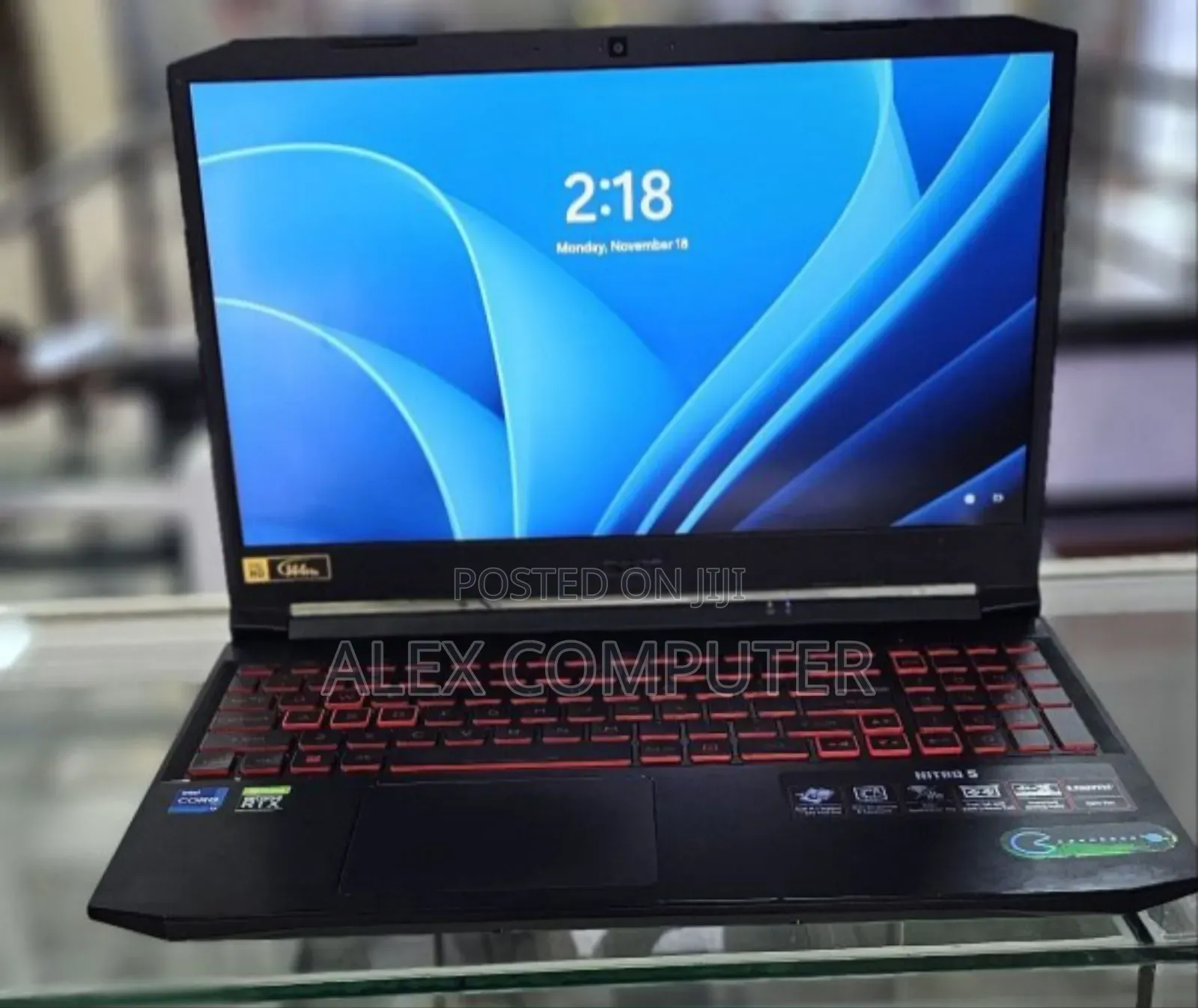 New Laptop Acer Nitro 5 16GB Intel Core I7 SSD 512GB