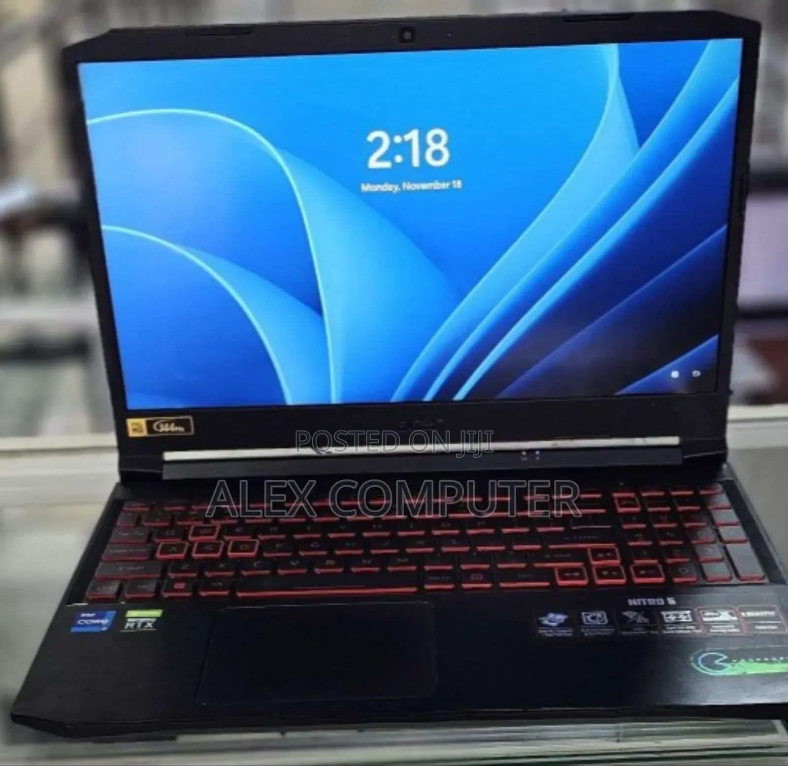 New Laptop Acer Nitro 5 16GB Intel Core I7 SSD 512GB