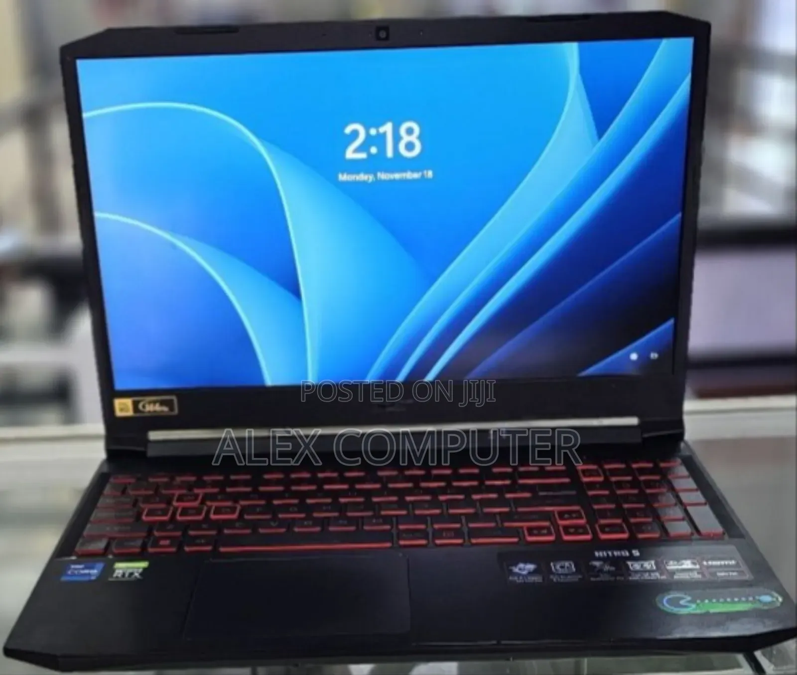 New Laptop Acer Nitro 5 16GB Intel Core I7 SSD 512GB
