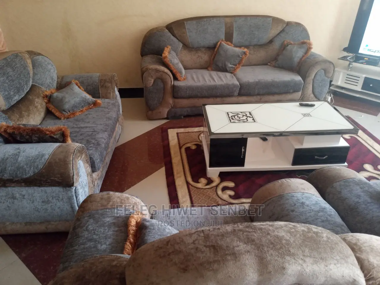 Furnished 4bdrm Villa in አአ, Bole for rent