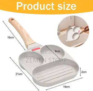 Non-Stick High Quality 3 Hole Pan