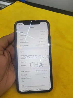 Apple iPhone XR 64 GB Black