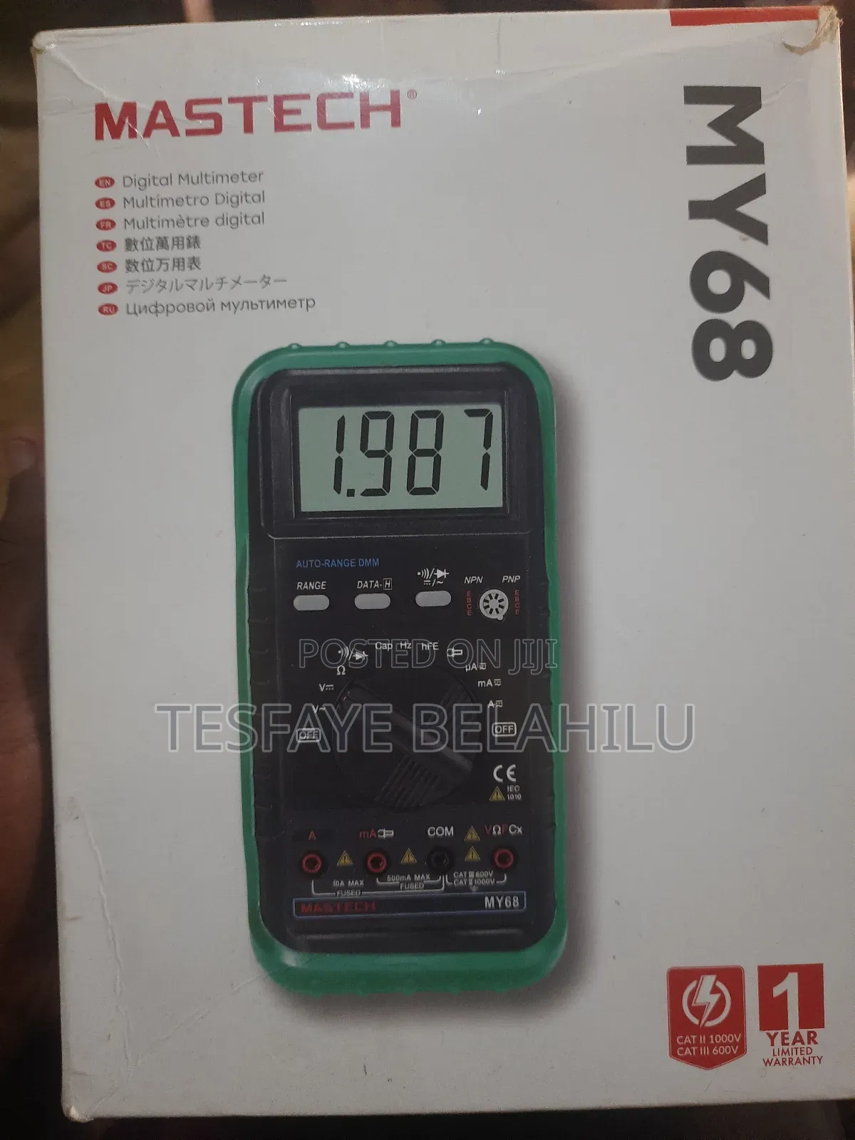 Mastech My68 Multimeter