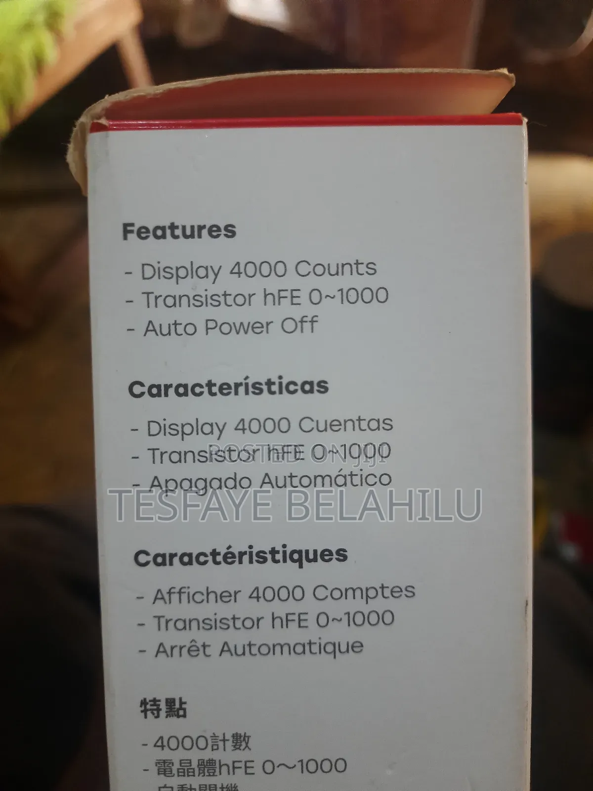 Mastech My68 Multimeter