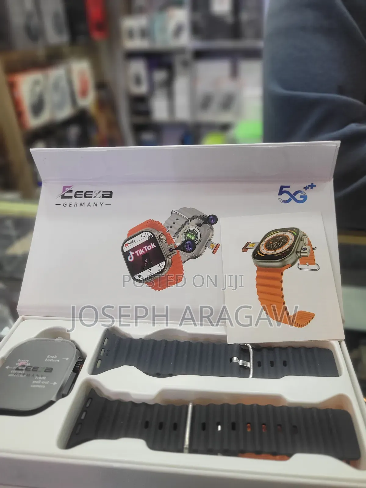 Smart Watch With Sim Card and Camera