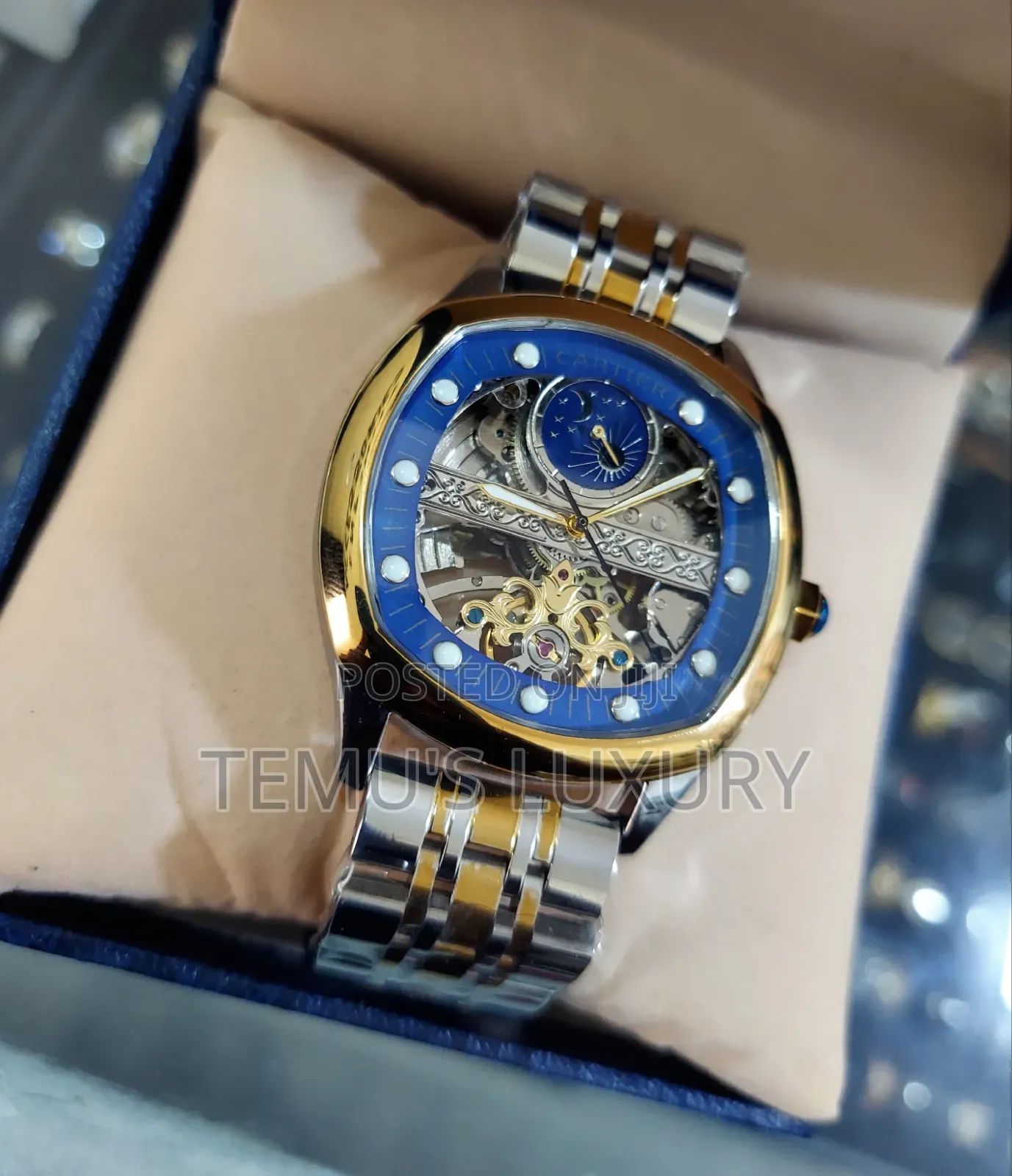 Cartier Automatic Silver Watch