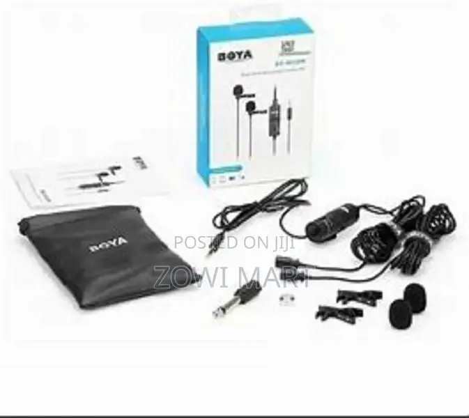 Boya BY-M1DM Dual Lavalier Microphone