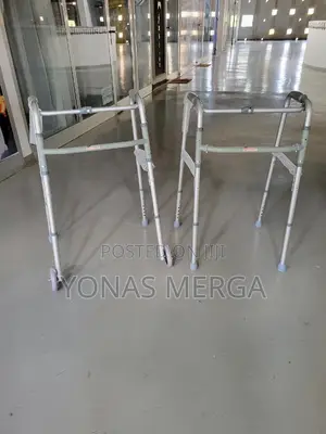 Aluminium MS Walker Wiz Out Wheelወከር+Movable(Relax Ethiopia)
