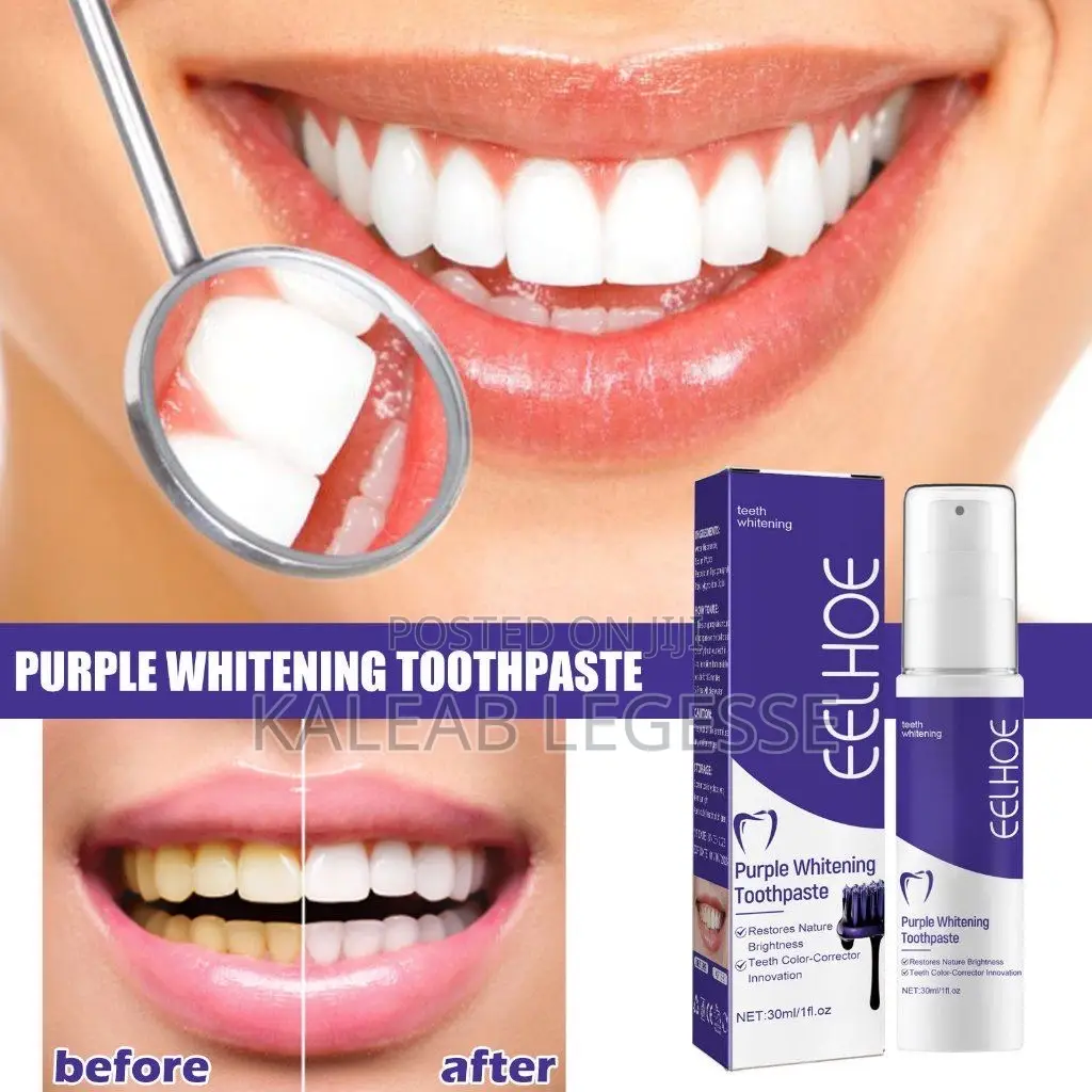 Eelhoe Purple Tooth Whitening Paste