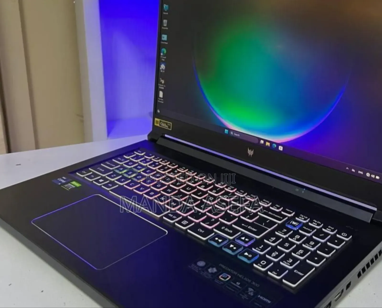 New Laptop Acer Predator Helios 300 16GB Intel Core I9 SSD 1T