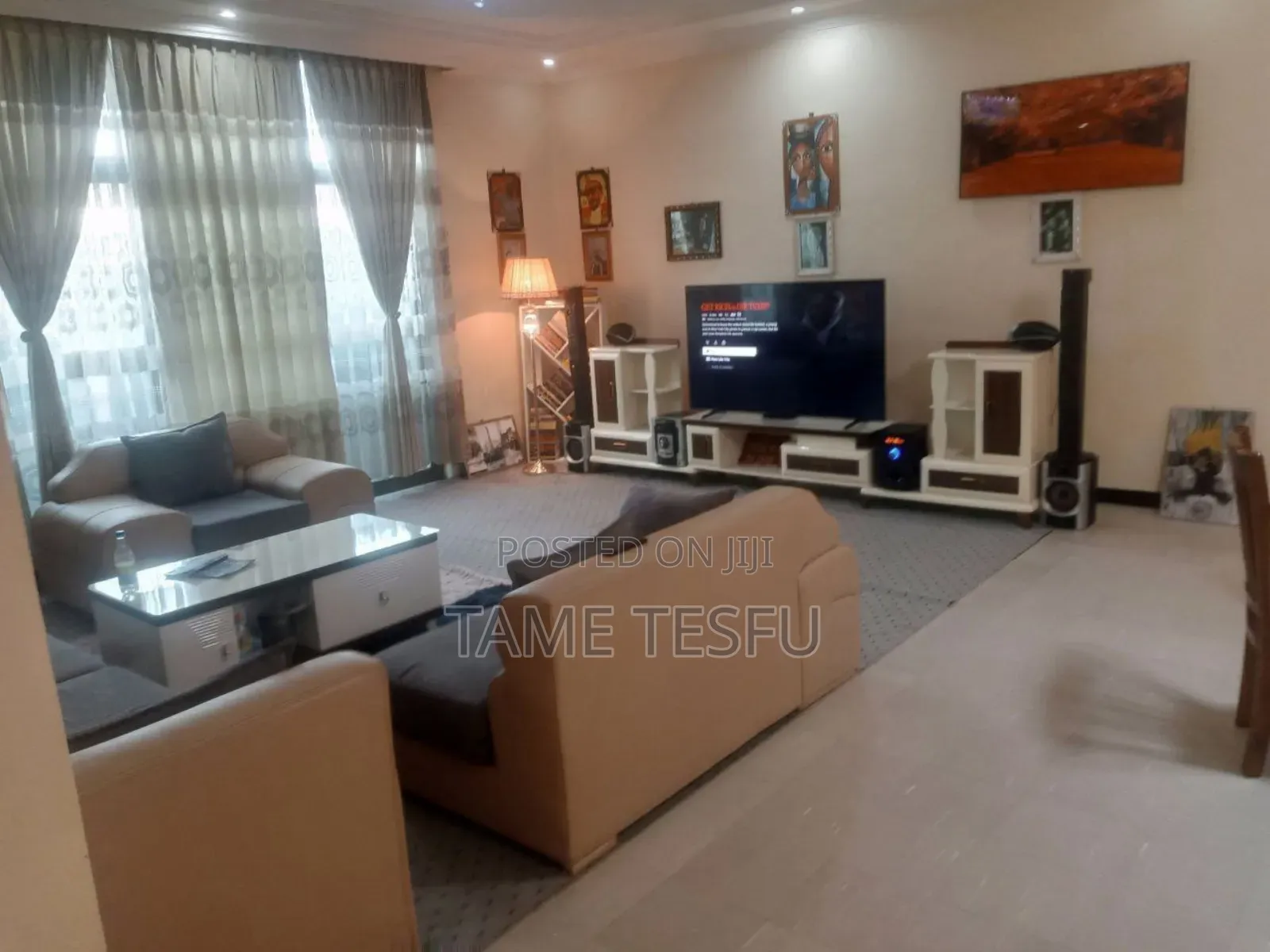 Furnished 6bdrm House in Tafo Abakiros, Oromia-Finfinne for sale