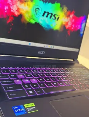 New Laptop MSI 32GB Intel Core I7 SSD 1T