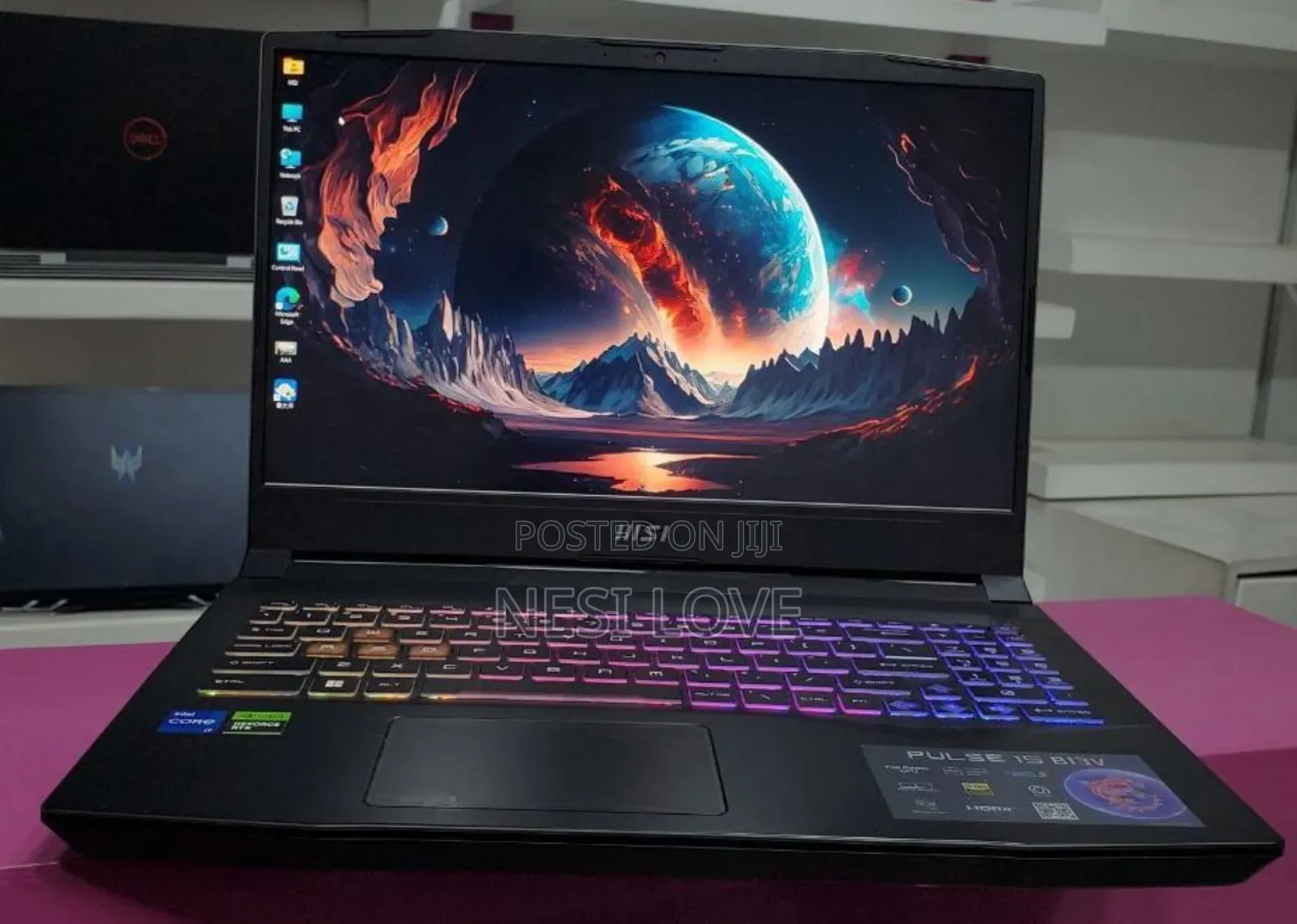 New Laptop MSI Pulse GL76 16GB Intel Core I7 SSD 1T