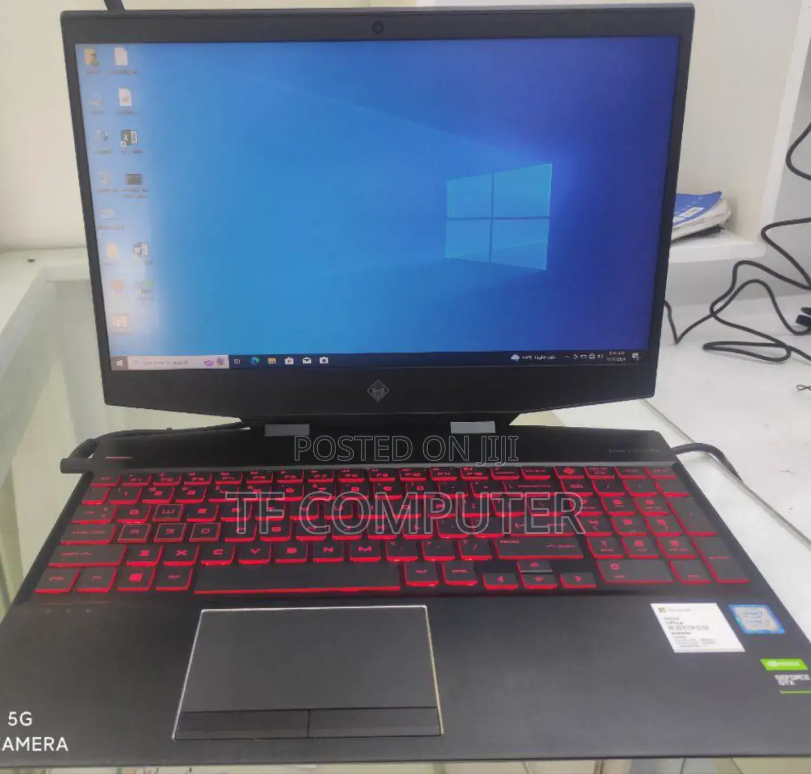 New Laptop HP Omen 15-Dh002nr 16GB Intel Core I7 SSD 512GB