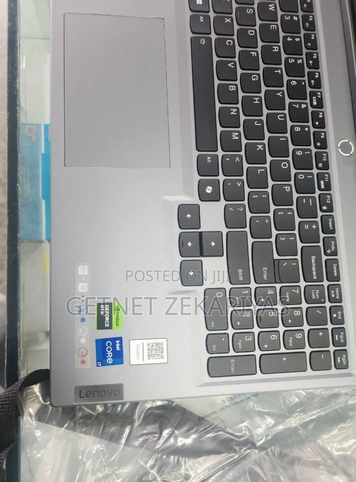 New Laptop Lenovo Legion 7 16GB Intel Core I7 SSD 512GB