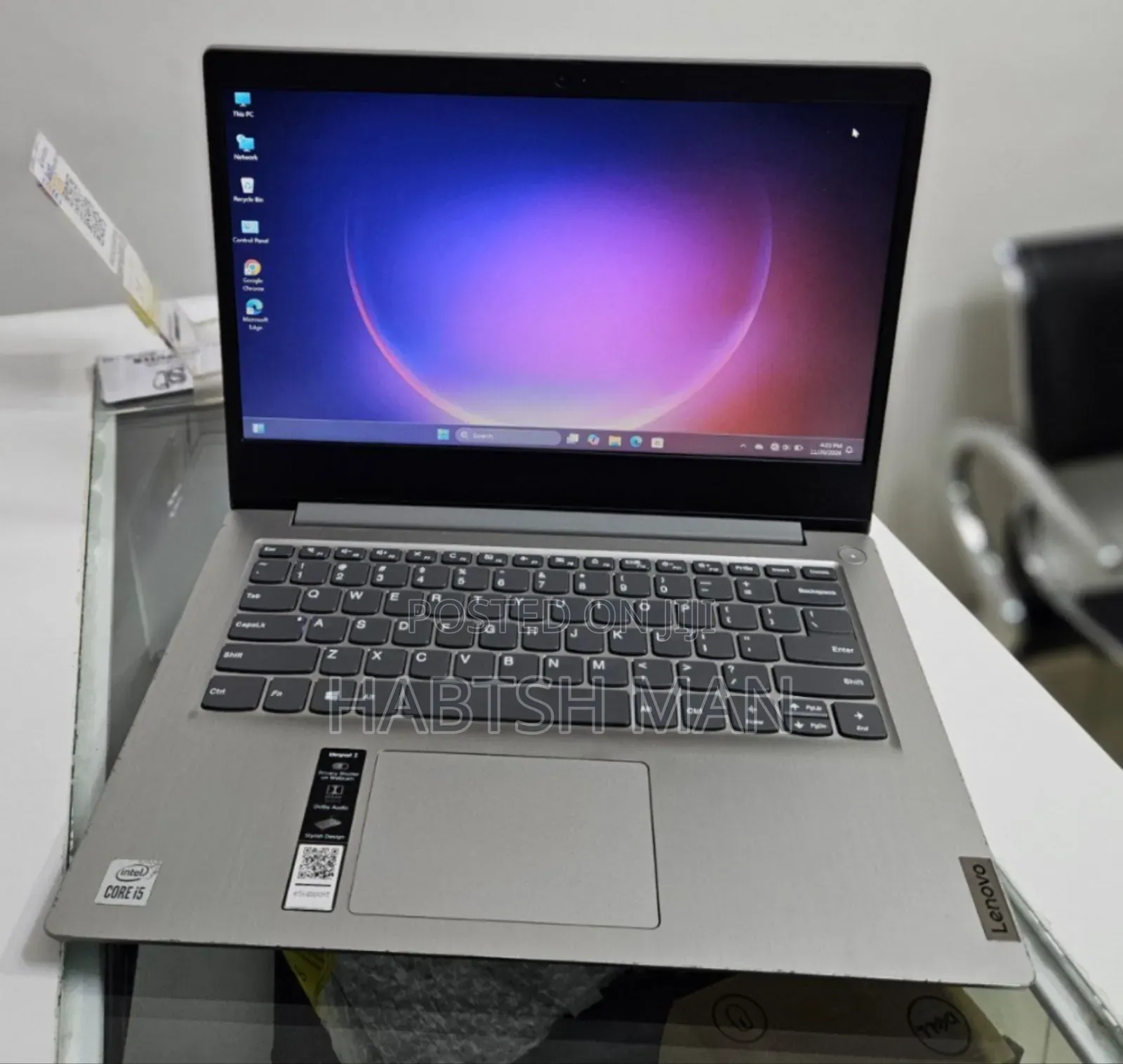 New Laptop Lenovo Ideapad 3 8GB Intel Core I5 SSD 256GB