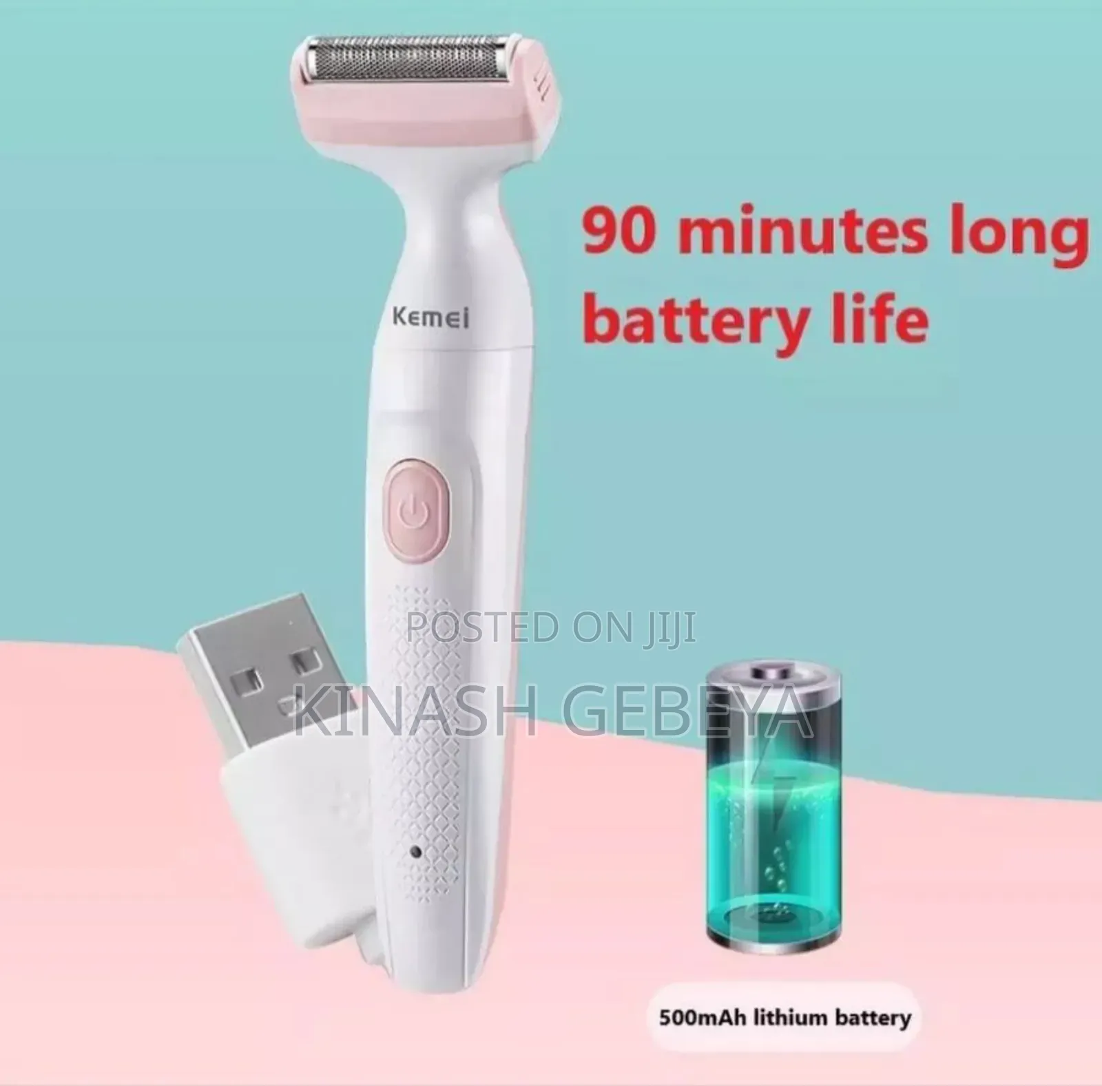 2in1 Kemie Rechargeable Body Trimmer