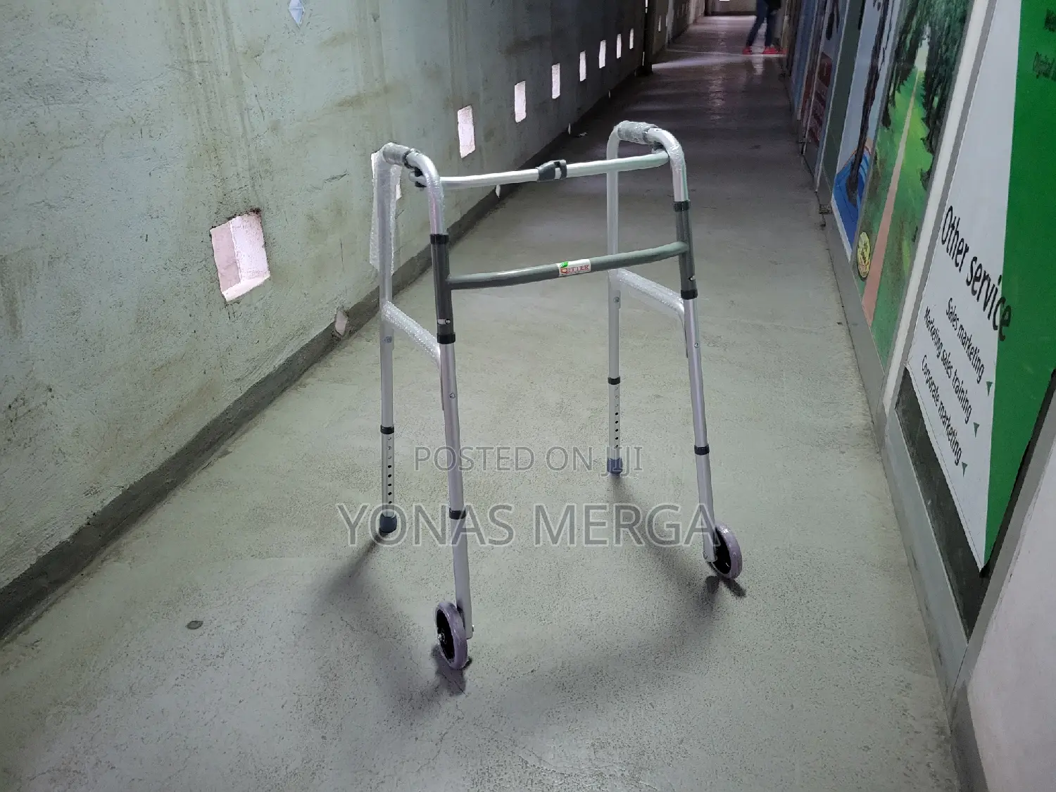 Walker Lightweight Durable Aluminium Frame W/Anodized Finish