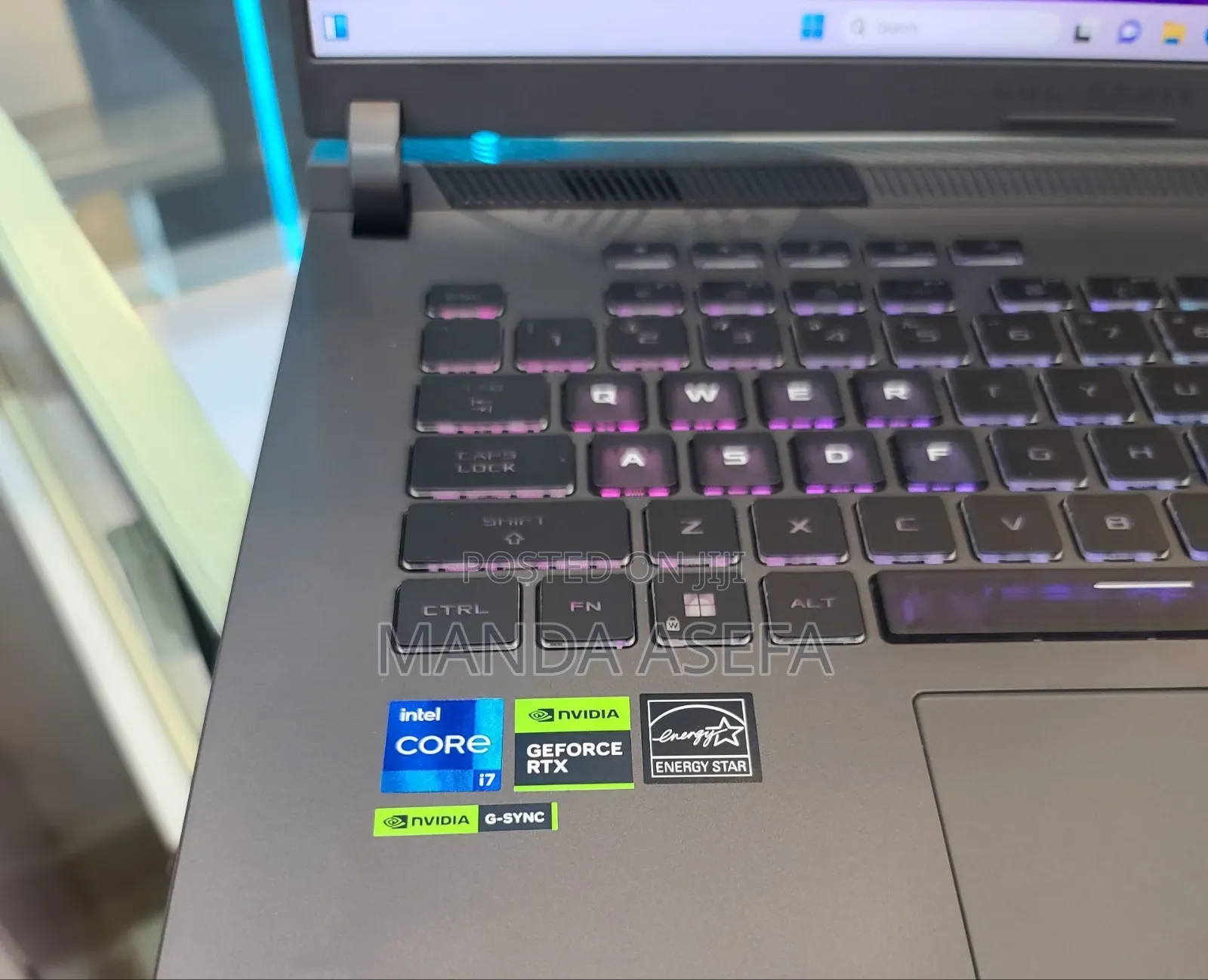 New Laptop Asus ROG Strix G15 16GB Intel Core I7 SSD 1T