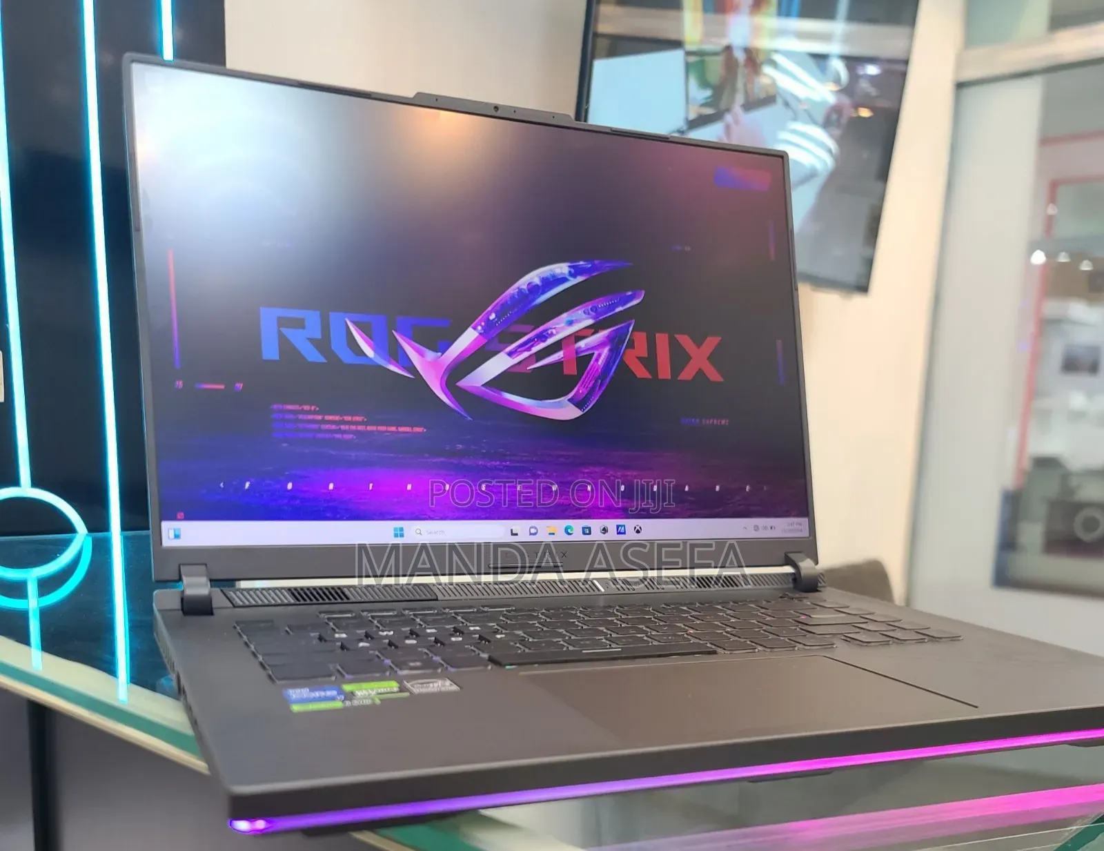 New Laptop Asus ROG Strix G15 16GB Intel Core I7 SSD 1T