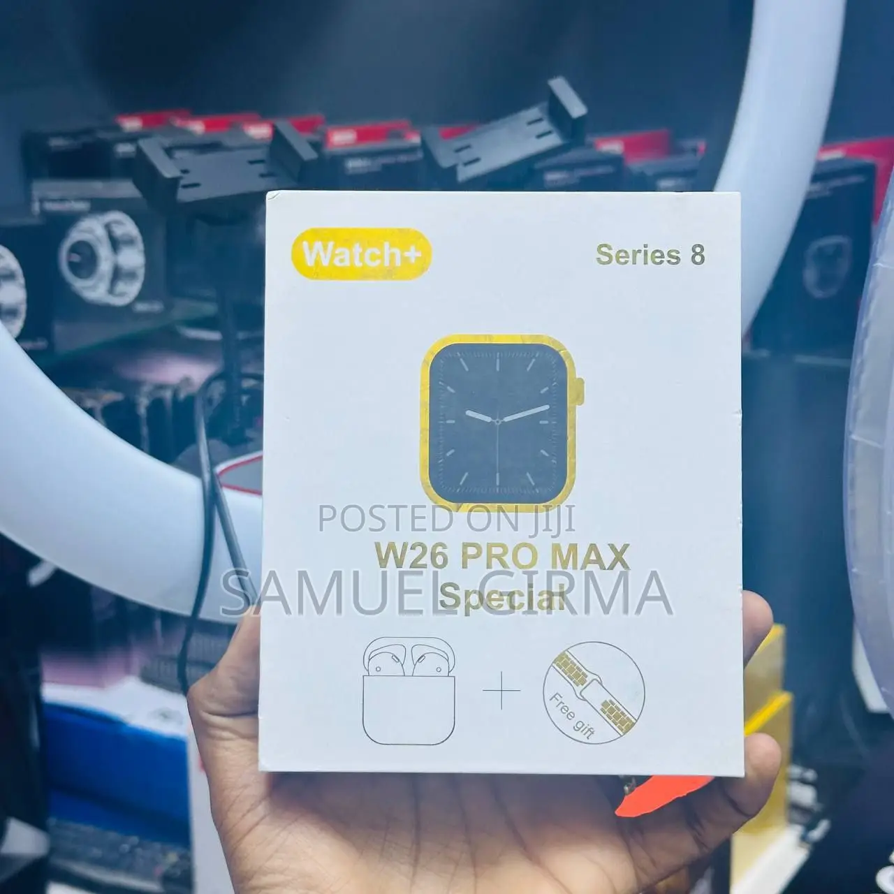 Original W26 Pro Max Special Smartwatch Wireless Earbuds