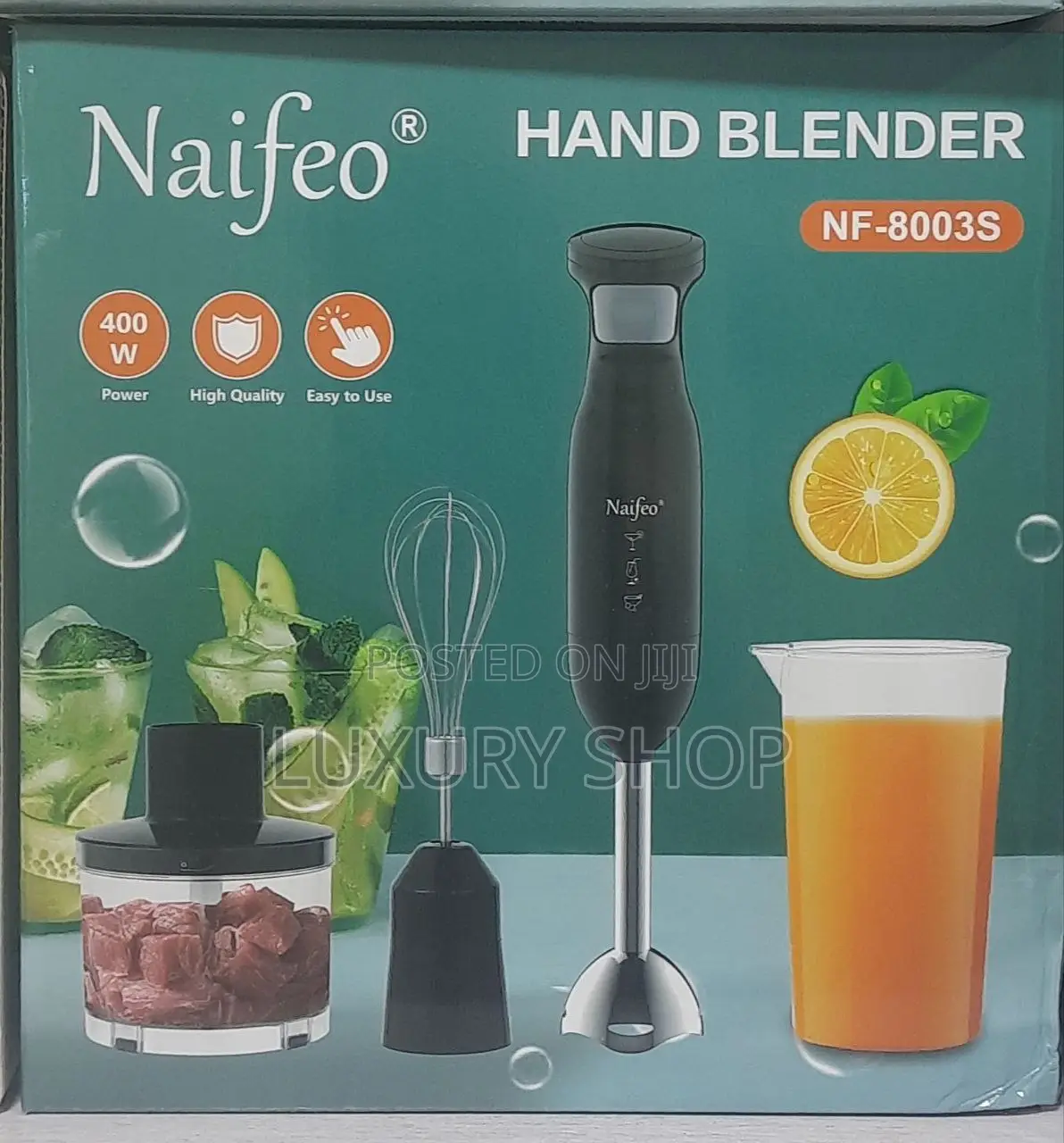 የህፃናት ምግብ ለማዘጋጀት ቆንጆ እቃ!
Hand Blender