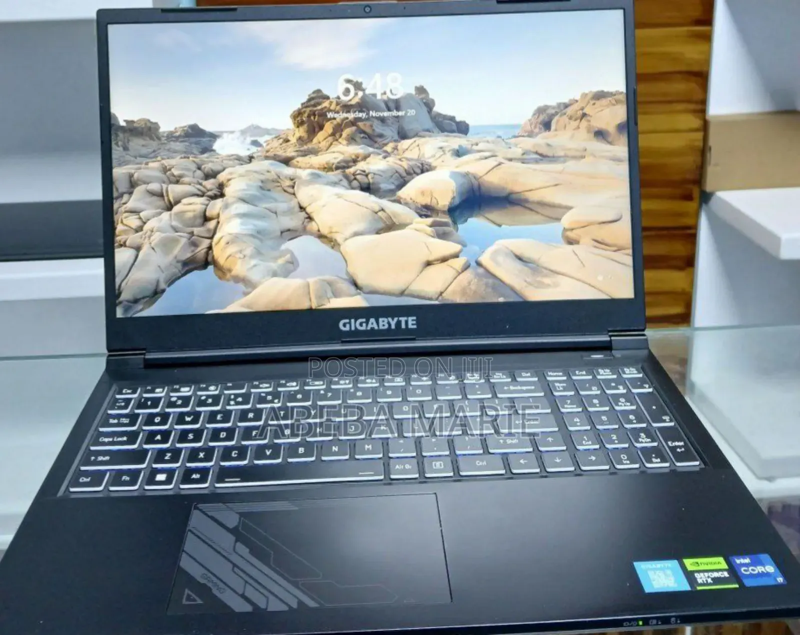 New Laptop Gigabyte 16GB Intel Core I7 HDD+SSD 1T