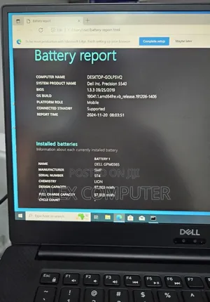 Photo - New Laptop Dell Precision 5540 16GB Intel Core I9 SSD 512GB