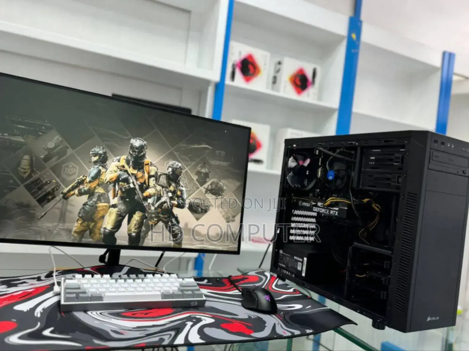 New Desktop Computer MSI Gaming 24GE 2QE 32GB Intel Core I7 SSD 1T