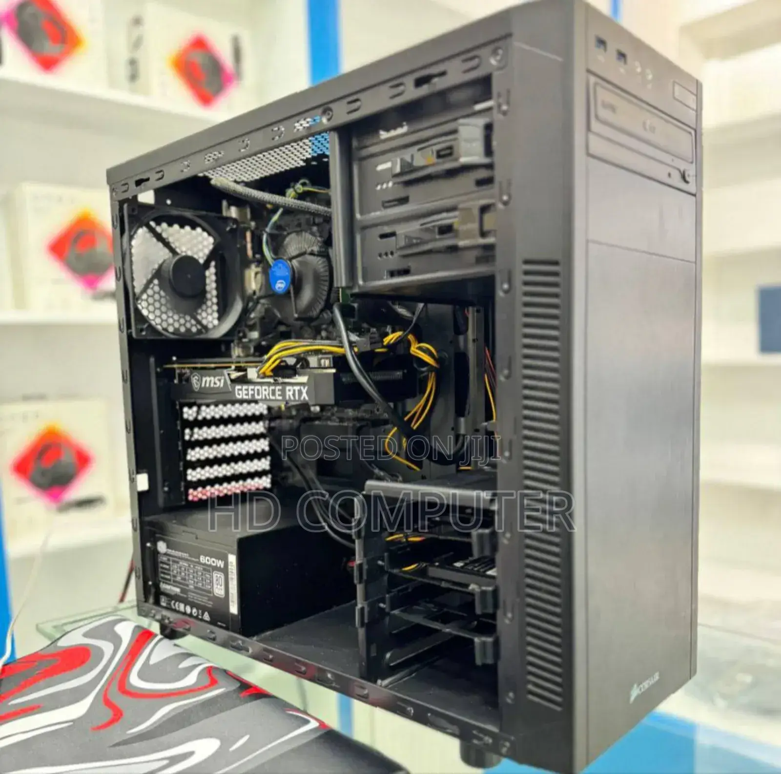 New Desktop Computer MSI Gaming 24GE 2QE 32GB Intel Core I7 SSD 1T