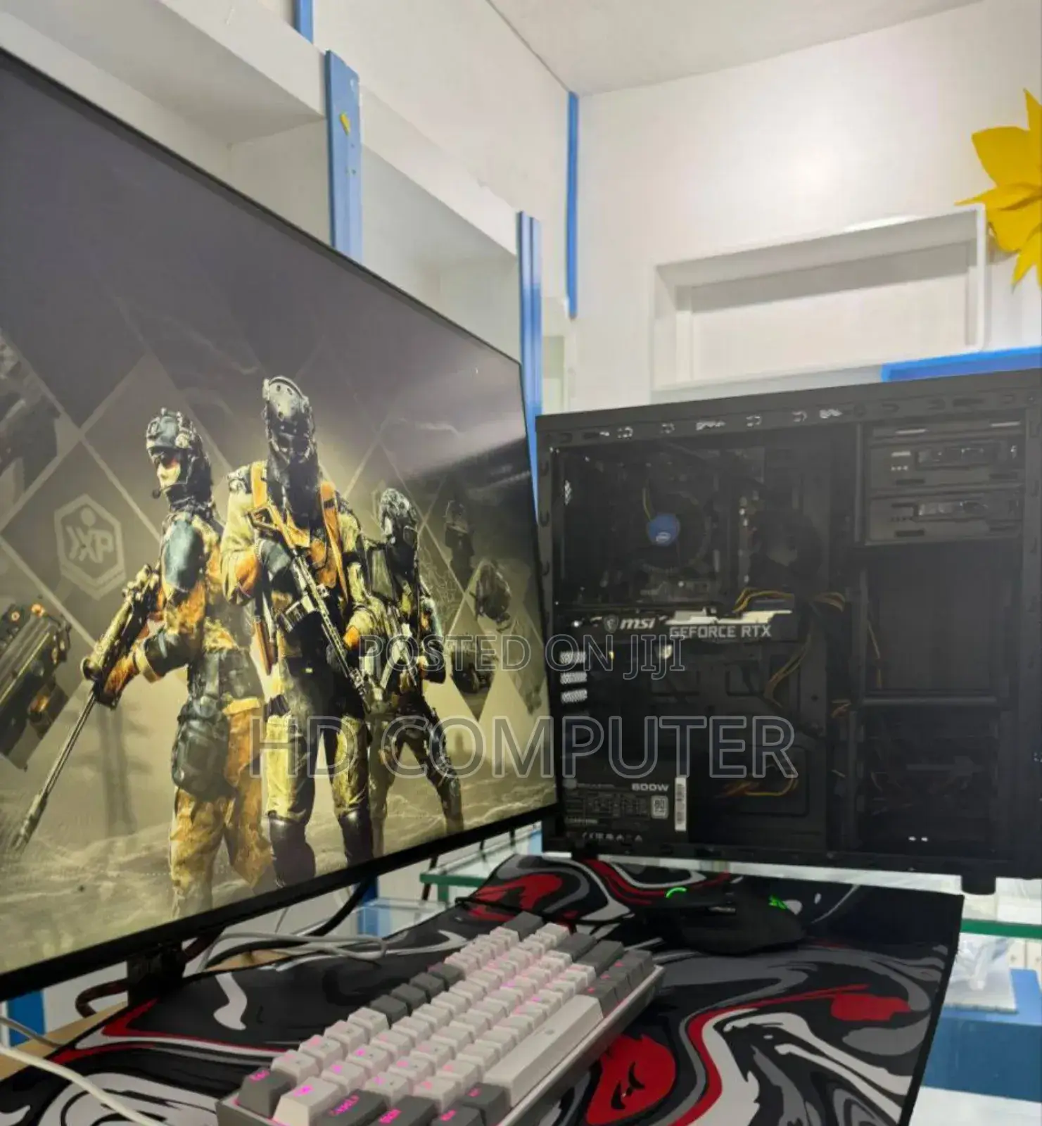 New Desktop Computer MSI Gaming 24GE 2QE 32GB Intel Core I7 SSD 1T