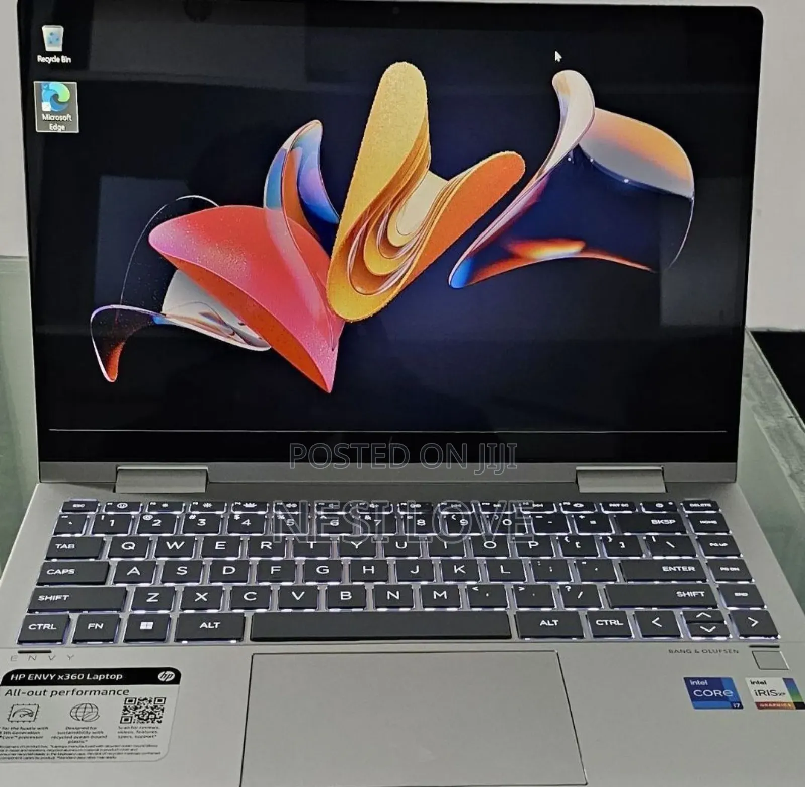 New Laptop HP Envy X360 16GB Intel Core I7 SSD 1T