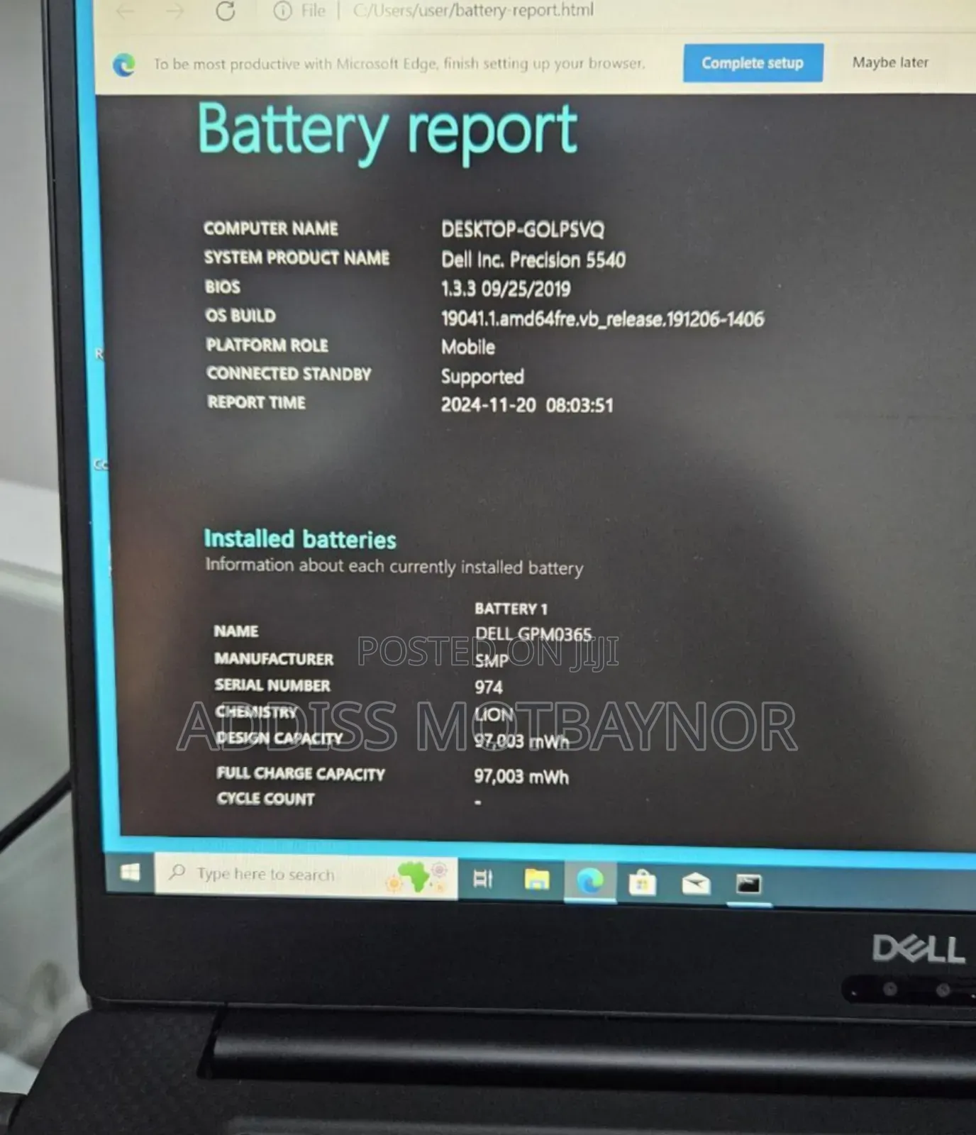 New Laptop Dell Precision 15 5510 16GB Intel Core I7 SSD 512GB