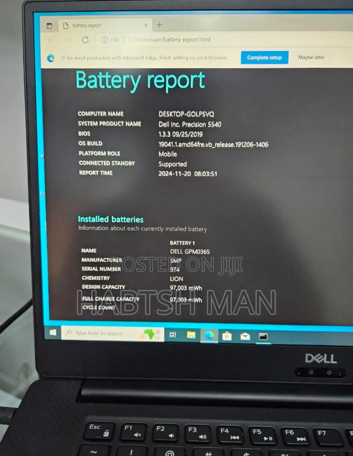 New Laptop Dell Precision 5540 16GB Intel Core I9 SSD 512GB