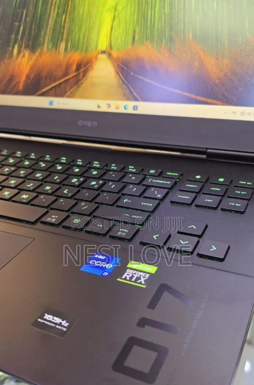 New Laptop HP Omen 17 16GB Intel Core I7 SSD 1T