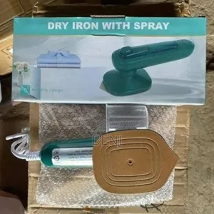 Photo - Portable Mini Dry Iron | Steam Spray | Handheld Machine