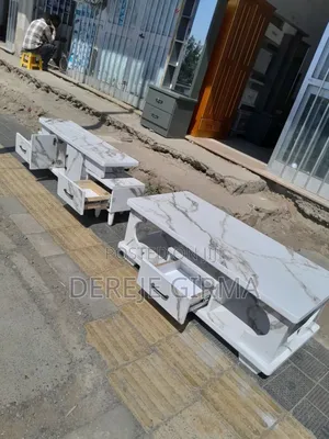 Photo - ማች ጠረጴዛና ቲቪ ስታንድ