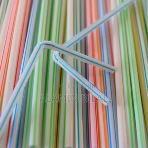 Photo - Plastic Flexible Straw