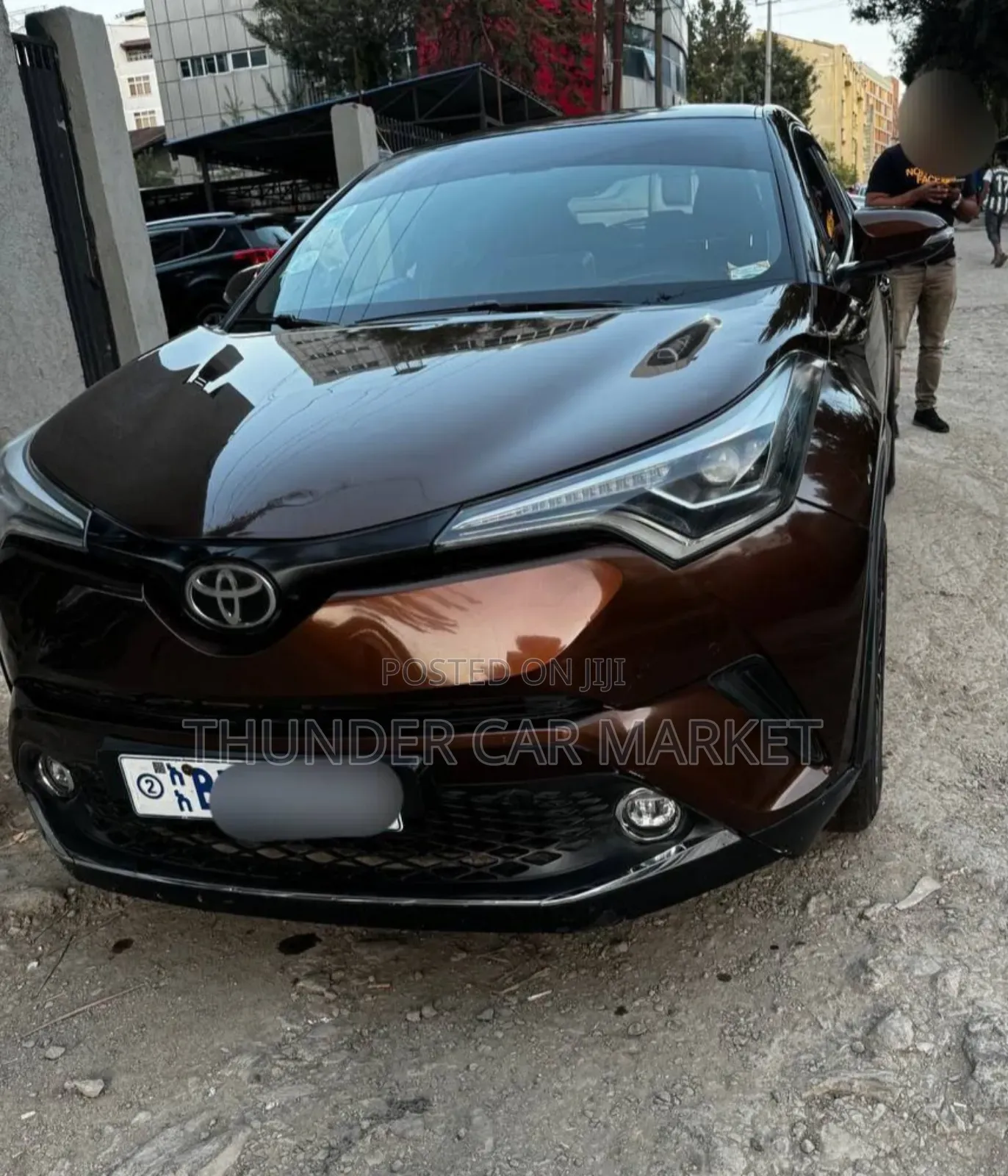 Toyota C-HR 2017 Burgundy