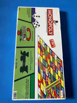 ሞኖፓሊ Monopoly Property Game + Snakes Ladders Adventures !