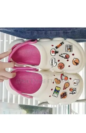 ክሮክሳቹን ማሳመር Crocs Charm Shoe Sticker Shoe Charm
