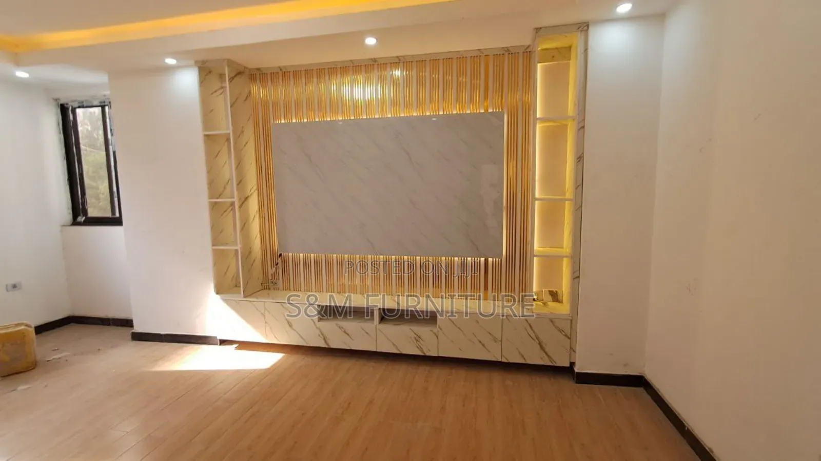 Dazzling TV Stand Valued Per Meter Square.