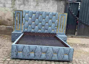 Photo - Radiant 1.80 Meter Fabric Bed With Durability.