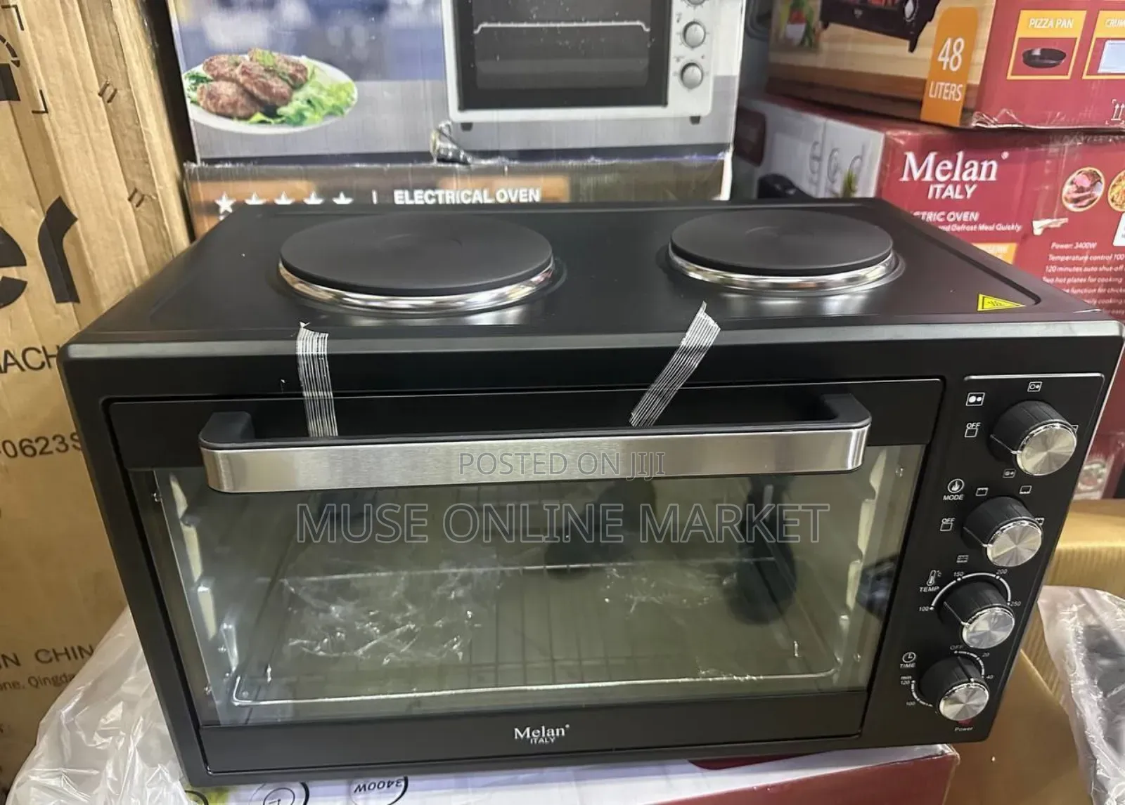 Melan 48liter Minioven With Hotplate