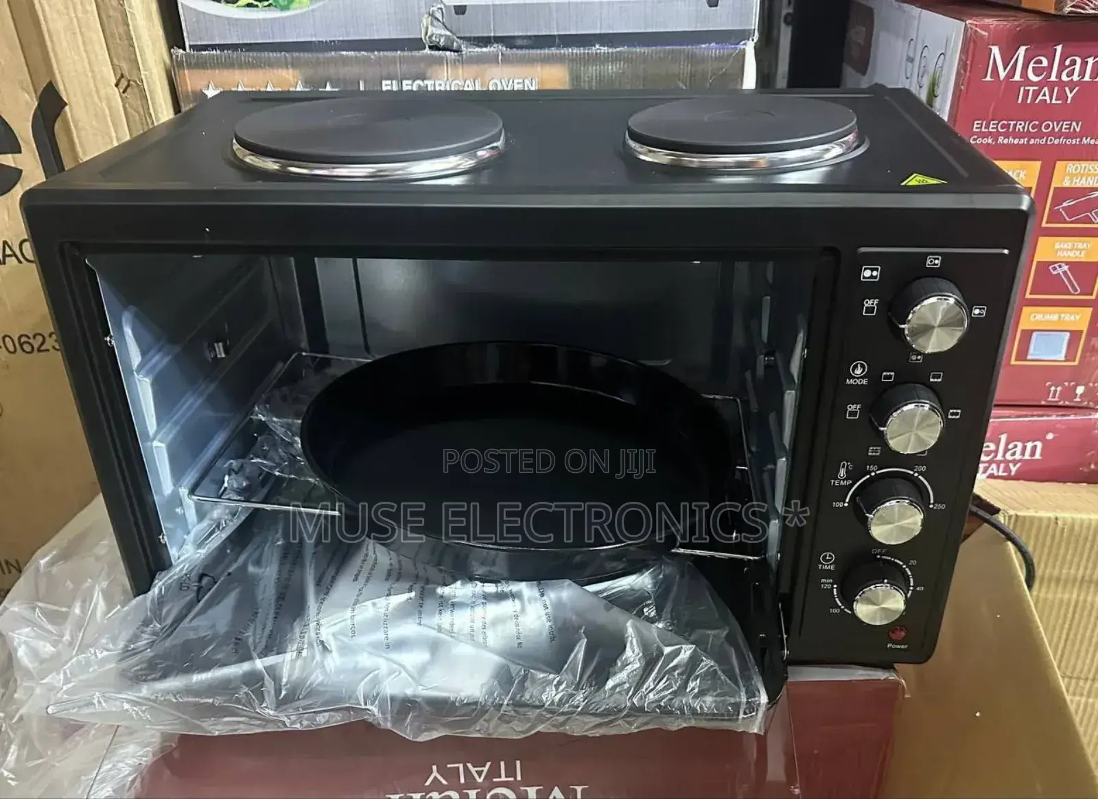 Melan 48liter Minioven With Hotplate